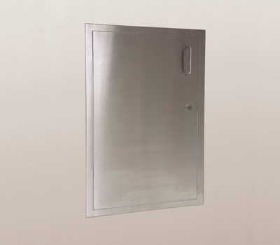 Wall mounted inlet